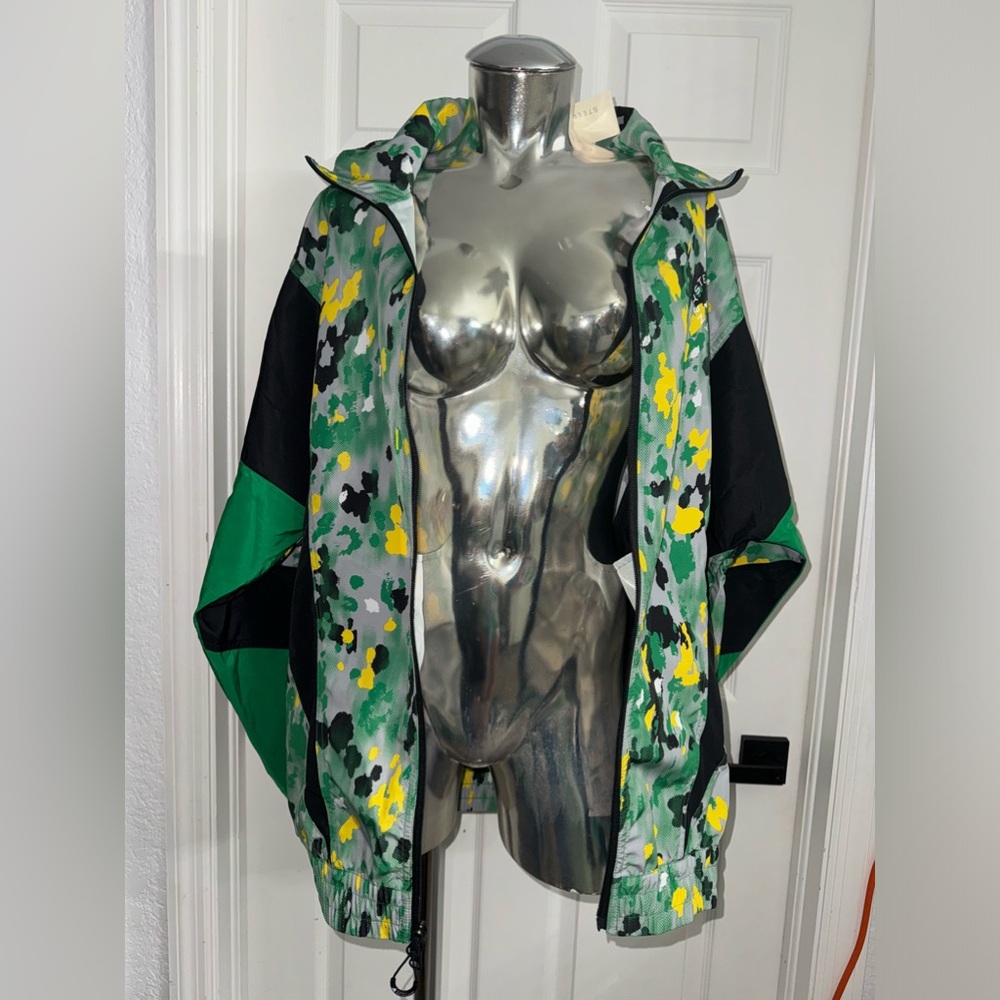 Adidas by Stella McCartney asmc Printed Woven Track Top Jacket small NWT - Picture 9 of 16